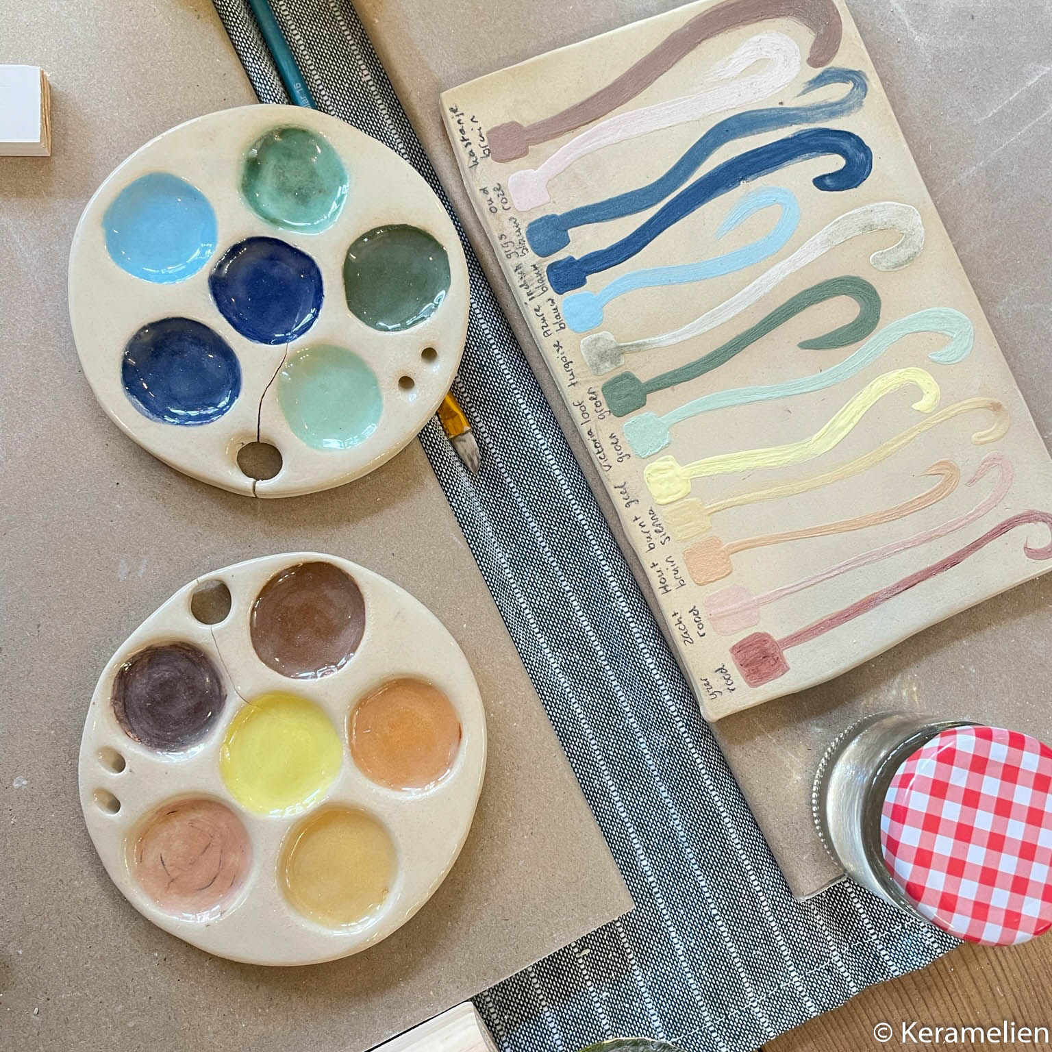 Workshop sip and paint colors